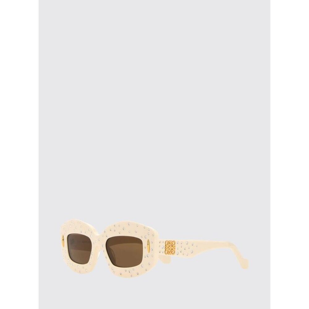 Loewe Men Crystal-Embellished Cat-Eye Sunglasses Loewe In Acetate With Monogram